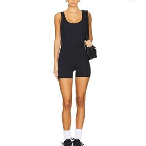WellBeing + BeingWell Movewell Rhodes Romper in Black